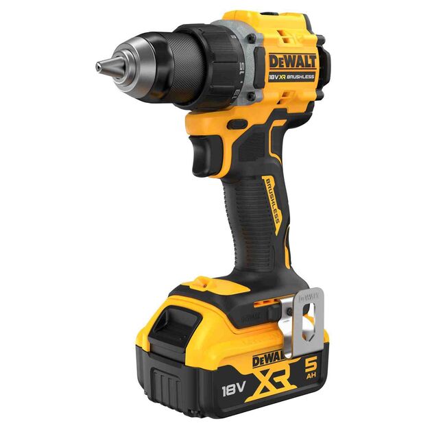 Дрель-шуруповёрт аккумуляторная бесщёточная DeWALT DCD794P2T, фото  | SNABZHENIE.com.ua