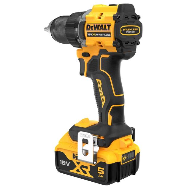 Дрель-шуруповёрт аккумуляторная бесщёточная DeWALT DCD794P2T, фото , зображення 5 | SNABZHENIE.com.ua Дрель-шуруповёрт аккумуляторная бесщёточная DeWALT DCD794P2T, фото , зображення 5 | SNABZHENIE.com.ua