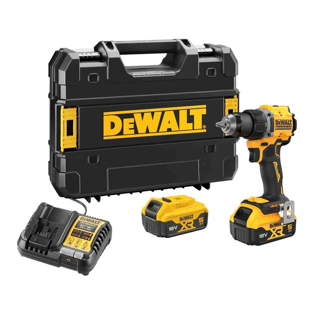 Дрель-шуруповёрт аккумуляторная бесщёточная DeWALT DCD794P2T, фото , зображення 6 | SNABZHENIE.com.ua Дрель-шуруповёрт аккумуляторная бесщёточная DeWALT DCD794P2T, фото , зображення 6 | SNABZHENIE.com.ua