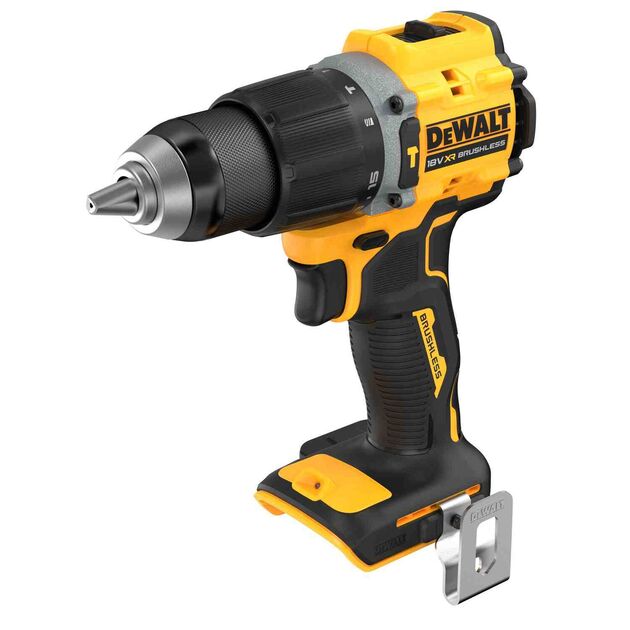 Дрель-шуруповёрт аккумуляторная бесщёточная ударная DeWALT DCD799NT, фото , изображение 3 | SNABZHENIE.com.ua Дрель-шуруповёрт аккумуляторная бесщёточная ударная DeWALT DCD799NT, фото , изображение 3 | SNABZHENIE.com.ua