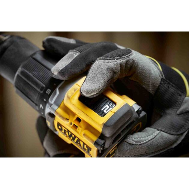 Дрель-шуруповёрт аккумуляторная бесщёточная ударная DeWALT DCD799N, фото , изображение 6 | SNABZHENIE.com.ua Дрель-шуруповёрт аккумуляторная бесщёточная ударная DeWALT DCD799N, фото , изображение 6 | SNABZHENIE.com.ua