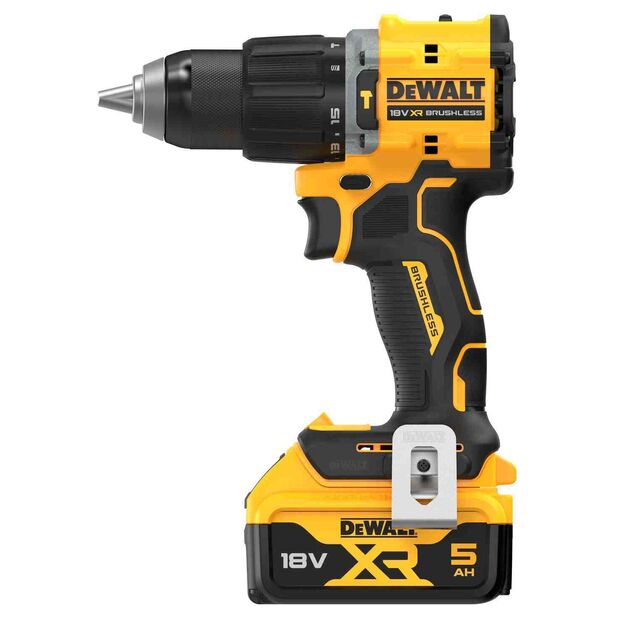 Дрель-шуруповёрт аккумуляторная бесщёточная ударная DeWALT DCD799P2T, фото , изображение 3 | SNABZHENIE.com.ua Дрель-шуруповёрт аккумуляторная бесщёточная ударная DeWALT DCD799P2T, фото , изображение 3 | SNABZHENIE.com.ua