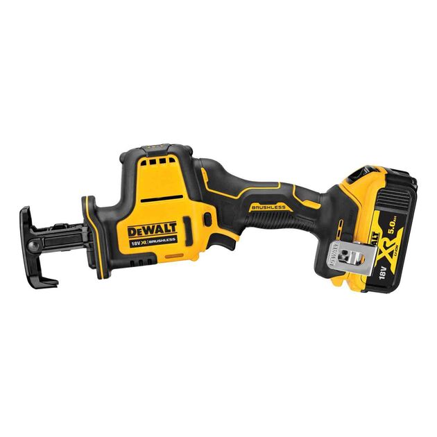 Пила сабельная аккумуляторная бесщёточная DeWALT DCS369P2, фото , зображення 2 | SNABZHENIE.com.ua Пила сабельная аккумуляторная бесщёточная DeWALT DCS369P2, фото , зображення 2 | SNABZHENIE.com.ua
