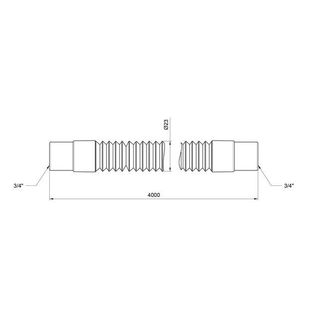 Шланг слив SD Plus для стиральной машины 400 см SD096W400, фото , зображення 2 | SNABZHENIE.com.ua Шланг слив SD Plus для стиральной машины 400 см SD096W400, фото , зображення 2 | SNABZHENIE.com.ua