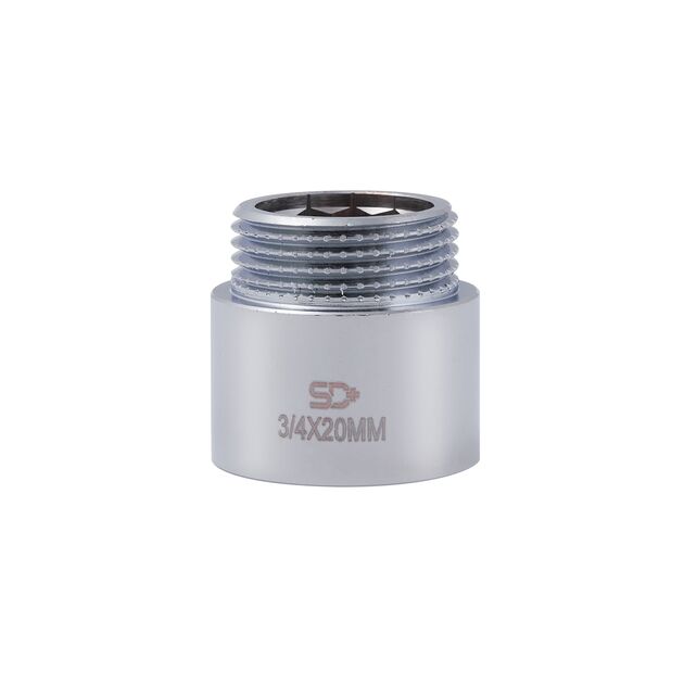 Удлинитель SD Plus 20х3/4" хром SD1302020, фото , изображение 3 | SNABZHENIE.com.ua Удлинитель SD Plus 20х3/4" хром SD1302020, фото , изображение 3 | SNABZHENIE.com.ua