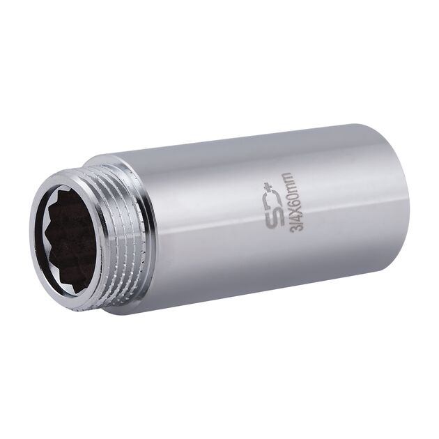 Удлинитель SD Plus 60х3/4" хром SD1302060, фото  | SNABZHENIE.com.ua