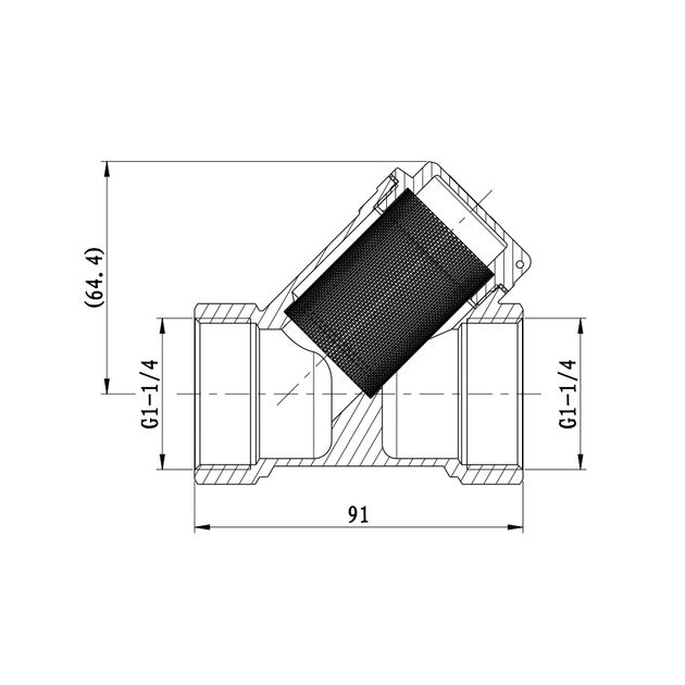 Фильтр SD Forte 1" 1/4 для воды SF124W32, фото , зображення 2 | SNABZHENIE.com.ua Фильтр SD Forte 1" 1/4 для воды SF124W32, фото , зображення 2 | SNABZHENIE.com.ua
