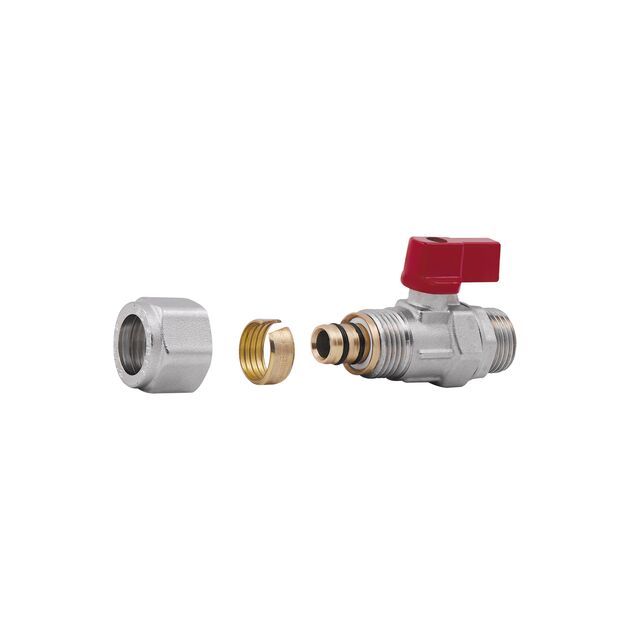 Кран шаровой обжимной SD Forte 16х1/2" НР SF262W15, фото , изображение 4 | SNABZHENIE.com.ua Кран шаровой обжимной SD Forte 16х1/2" НР SF262W15, фото , изображение 4 | SNABZHENIE.com.ua
