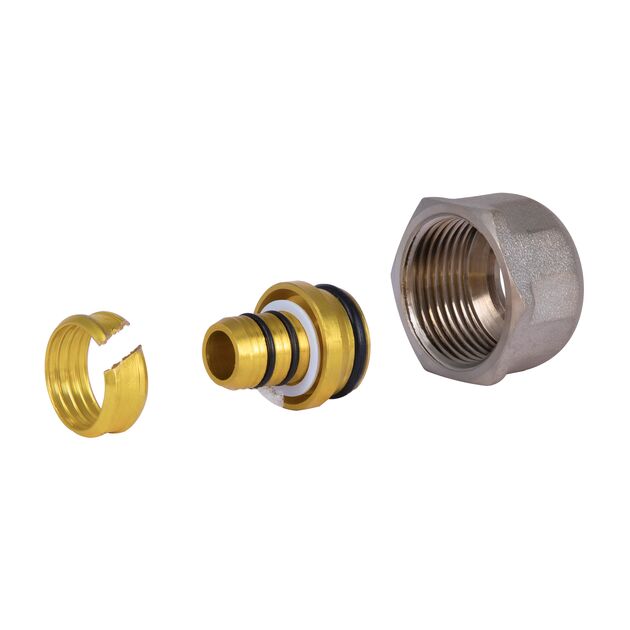 Евроконус SD Forte 16х2 мм, 3/4" SFE00616, фото , зображення 3 | SNABZHENIE.com.ua Евроконус SD Forte 16х2 мм, 3/4" SFE00616, фото , зображення 3 | SNABZHENIE.com.ua