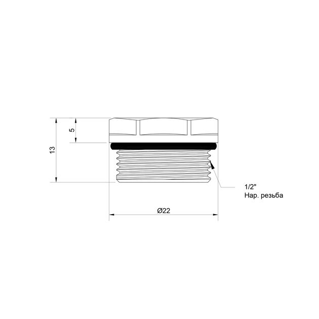 Кран Маевского SD Plus 1/2" SD212W15, фото , изображение 2 | SNABZHENIE.com.ua Кран Маевского SD Plus 1/2" SD212W15, фото , изображение 2 | SNABZHENIE.com.ua