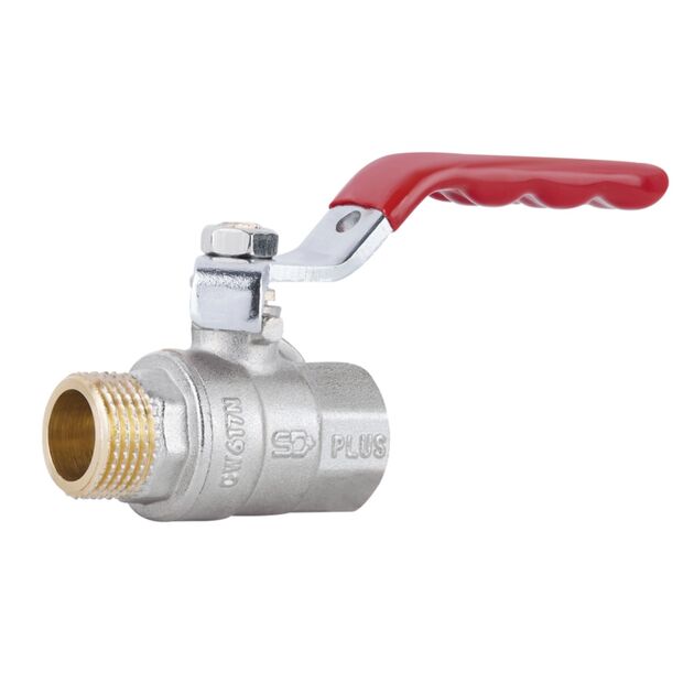Кран шаровой SD Plus 1/2" ВН для воды (рычаг) SD605NW15PN40, фото  | SNABZHENIE.com.ua