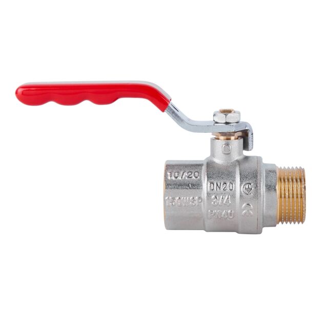 Кран шаровой SD Plus 3/4" ВН для воды (рычаг) SD605NW20PN40, фото , изображение 3 | SNABZHENIE.com.ua Кран шаровой SD Plus 3/4" ВН для воды (рычаг) SD605NW20PN40, фото , изображение 3 | SNABZHENIE.com.ua