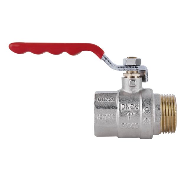 Кран шаровой SD Plus 1" ВН для воды (рычаг) SD605NW25PN40, фото , зображення 3 | SNABZHENIE.com.ua Кран шаровой SD Plus 1" ВН для воды (рычаг) SD605NW25PN40, фото , зображення 3 | SNABZHENIE.com.ua