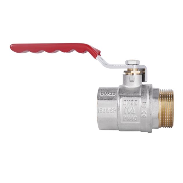 Кран шаровой SD Plus 1" 1/4 ВН для воды (рычаг) SD605NW32PN40, фото , изображение 3 | SNABZHENIE.com.ua Кран шаровой SD Plus 1" 1/4 ВН для воды (рычаг) SD605NW32PN40, фото , изображение 3 | SNABZHENIE.com.ua
