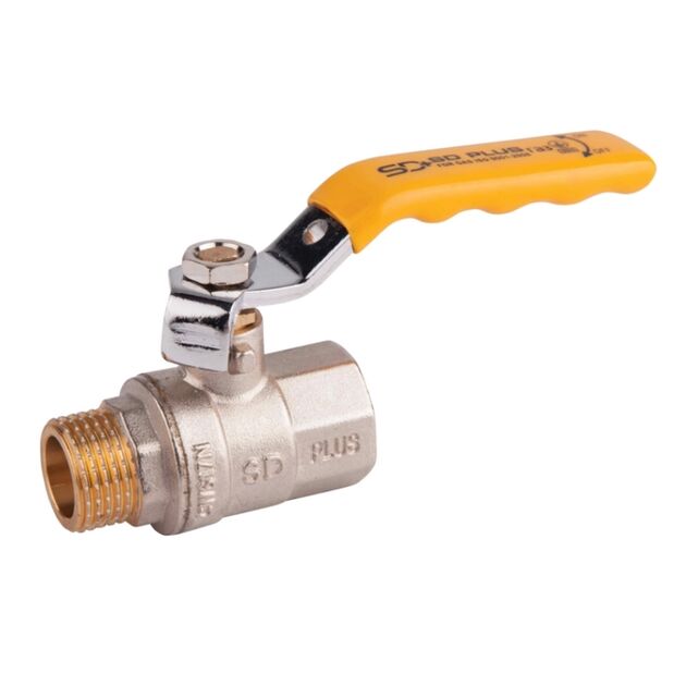 Кран шаровой SD Plus 3/4" ВН для газа (рычаг) SD605NG20PN40, фото  | SNABZHENIE.com.ua