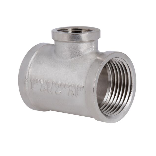 Тройник редукционный SD Forte 1"х1/2"х1" ВВ SF362251525, фото , зображення 5 | SNABZHENIE.com.ua Тройник редукционный SD Forte 1"х1/2"х1" ВВ SF362251525, фото , зображення 5 | SNABZHENIE.com.ua