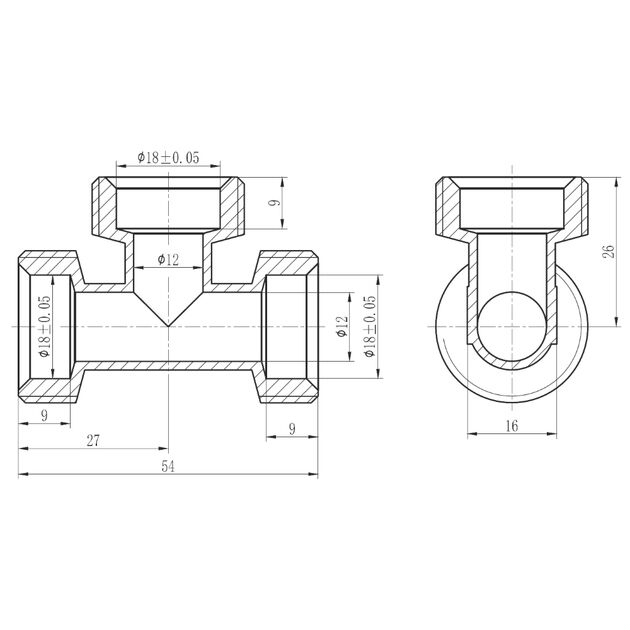 Тройник обжимной SD Forte 20 SF176W202020, фото , изображение 2 | SNABZHENIE.com.ua Тройник обжимной SD Forte 20 SF176W202020, фото , изображение 2 | SNABZHENIE.com.ua