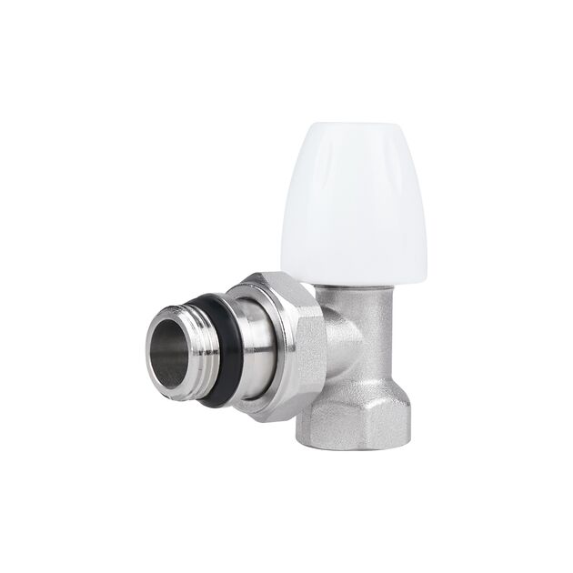 Кран радиаторный SD Plus 1/2" ВН с антипротечкой угловой SD228W15, фото  | SNABZHENIE.com.ua