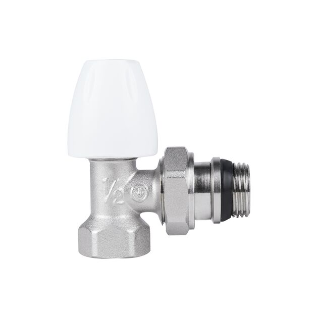 Кран радиаторный SD Plus 1/2" ВН с антипротечкой угловой SD228W15, фото , зображення 3 | SNABZHENIE.com.ua Кран радиаторный SD Plus 1/2" ВН с антипротечкой угловой SD228W15, фото , зображення 3 | SNABZHENIE.com.ua