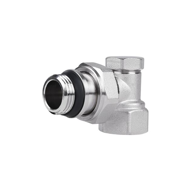 Кран радиаторный SD Plus 1/2" ВН с антипротечкой угловой SD229W15, фото  | SNABZHENIE.com.ua