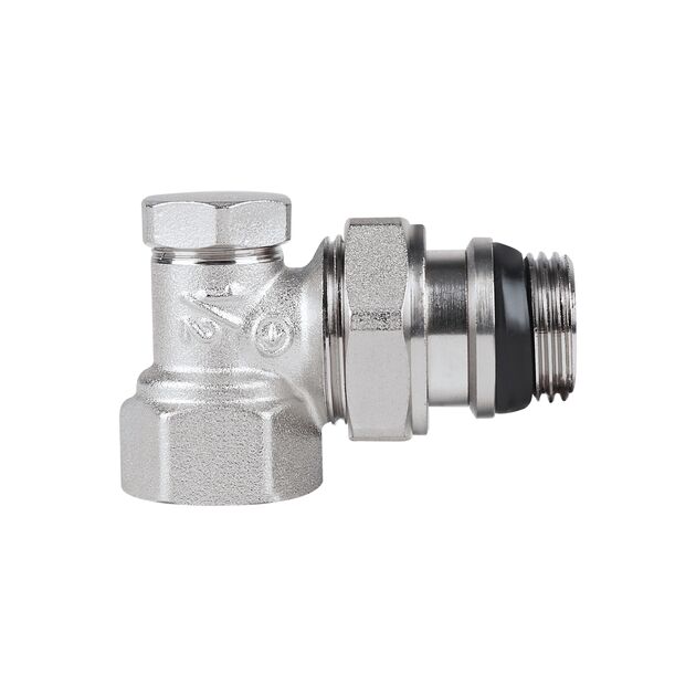 Кран радиаторный SD Plus 1/2" ВН с антипротечкой угловой SD229W15, фото , зображення 3 | SNABZHENIE.com.ua Кран радиаторный SD Plus 1/2" ВН с антипротечкой угловой SD229W15, фото , зображення 3 | SNABZHENIE.com.ua