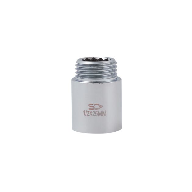 Удлинитель SD Plus 25х1/2" хром SD1301525, фото , зображення 3 | SNABZHENIE.com.ua Удлинитель SD Plus 25х1/2" хром SD1301525, фото , зображення 3 | SNABZHENIE.com.ua
