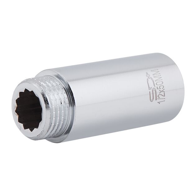 Удлинитель SD Plus 50х1/2" хром SD1301550, фото  | SNABZHENIE.com.ua