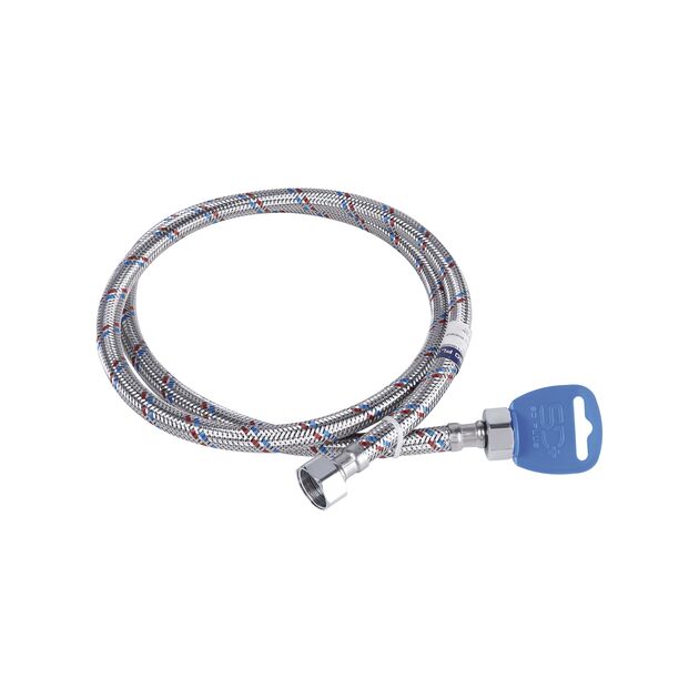 Гибкая подводка для воды SD Plus 120 см ГГ SD397W120, фото  | SNABZHENIE.com.ua