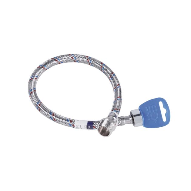 Гибкая подводка для воды SD Plus 50 см ГШ SD398W50, фото  | SNABZHENIE.com.ua