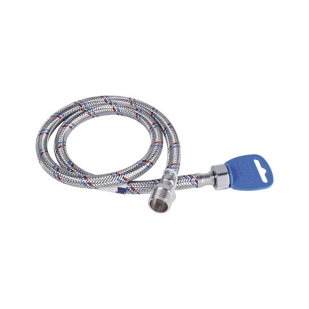 Гибкая подводка для воды SD Plus 80 см ГШ SD398W80, фото  | SNABZHENIE.com.ua