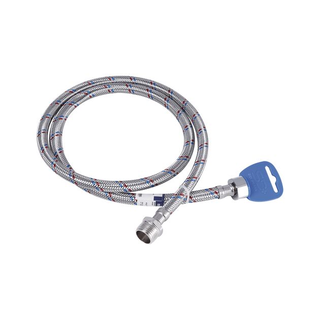 Гибкая подводка для воды SD Plus 120 см ГШ SD398W120, фото  | SNABZHENIE.com.ua