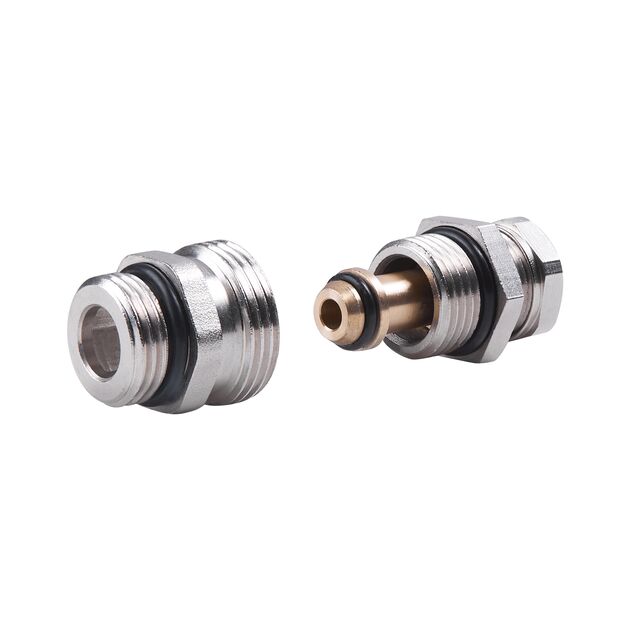 Кран регулировочный SD Forte 1/2"х3/4" для коллектора SF013, фото  | SNABZHENIE.com.ua