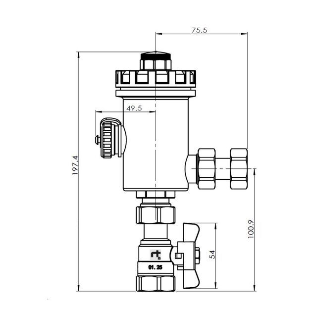 Фильтр с магнитом SD Forte 3/4" SF129W20, фото , изображение 2 | SNABZHENIE.com.ua Фильтр с магнитом SD Forte 3/4" SF129W20, фото , изображение 2 | SNABZHENIE.com.ua