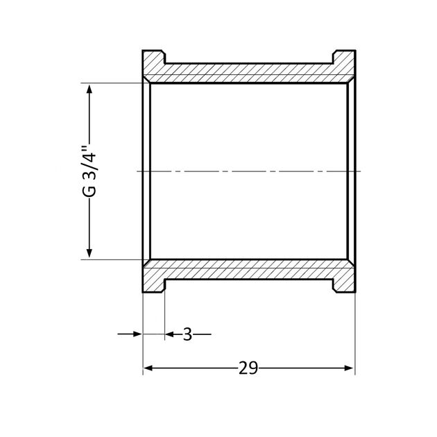 Муфта SD Plus 3/4" ВР SD40420, фото , изображение 2 | SNABZHENIE.com.ua Муфта SD Plus 3/4" ВР SD40420, фото , изображение 2 | SNABZHENIE.com.ua