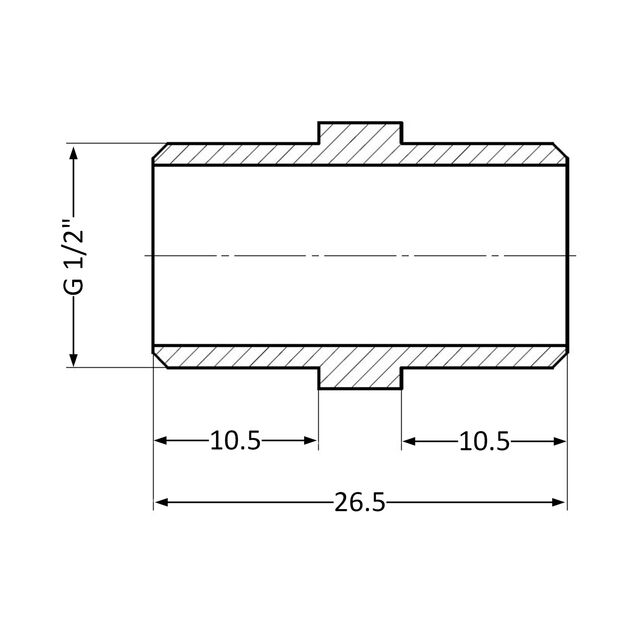 Ниппель SD Plus 1/2" НР SD4071515, фото , изображение 2 | SNABZHENIE.com.ua Ниппель SD Plus 1/2" НР SD4071515, фото , изображение 2 | SNABZHENIE.com.ua