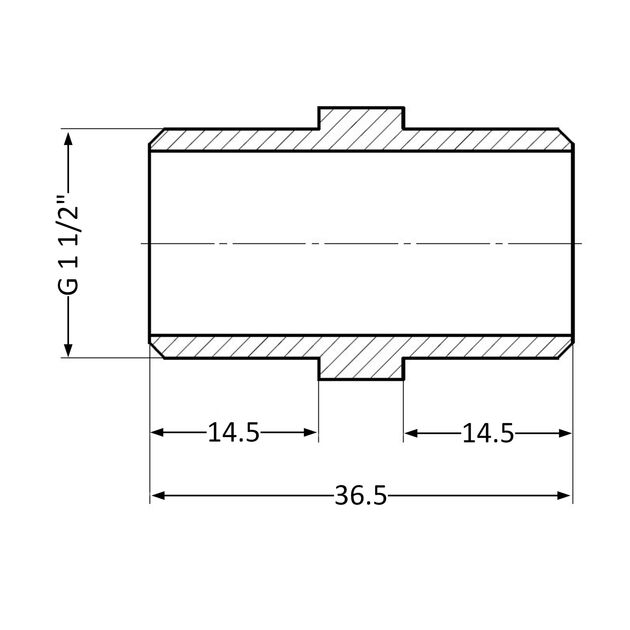 Ниппель SD Plus 1 1/2" НР SD4074040, фото , изображение 2 | SNABZHENIE.com.ua Ниппель SD Plus 1 1/2" НР SD4074040, фото , изображение 2 | SNABZHENIE.com.ua