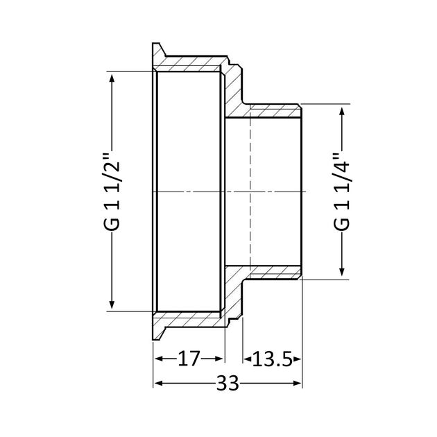 Переход SD Plus 1 1/2"х1 1/4" ВН SD4094032, фото , изображение 2 | SNABZHENIE.com.ua Переход SD Plus 1 1/2"х1 1/4" ВН SD4094032, фото , изображение 2 | SNABZHENIE.com.ua