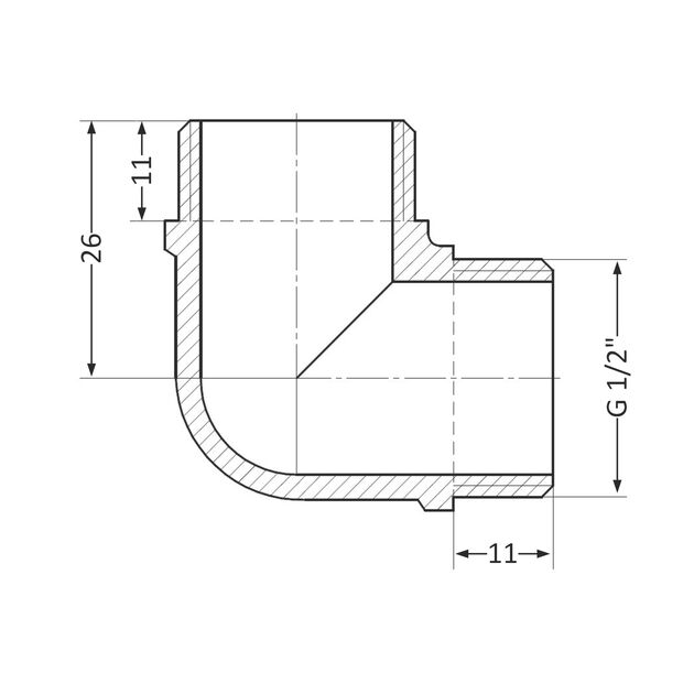Угол SD Plus 1/2" НР SD41915, фото , изображение 2 | SNABZHENIE.com.ua Угол SD Plus 1/2" НР SD41915, фото , изображение 2 | SNABZHENIE.com.ua