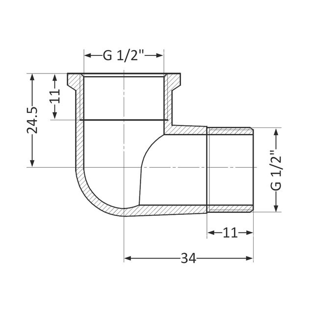 Угол SD Plus 1/2" ВН SD42115U, фото , изображение 2 | SNABZHENIE.com.ua Угол SD Plus 1/2" ВН SD42115U, фото , изображение 2 | SNABZHENIE.com.ua