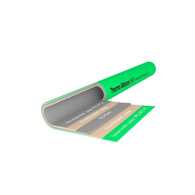 Акционный набор Thermo Alliance: 2 бухты Труба PE-RT EVOH GREEN, 5 слоев, 16×2,0 мм (600 м) + Оборудование для размотки трубы, фото , изображение 2 | SNABZHENIE.com.ua Акционный набор Thermo Alliance: 2 бухты Труба PE-RT EVOH GREEN, 5 слоев, 16×2,0 мм (600 м) + Оборудование для размотки трубы, фото , изображение 2 | SNABZHENIE.com.ua