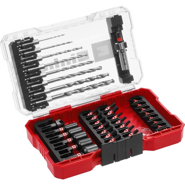Набір ударних біт і свердл по металу Einhell39 шт M-Case 0.64кг, фото  | SNABZHENIE.com.ua