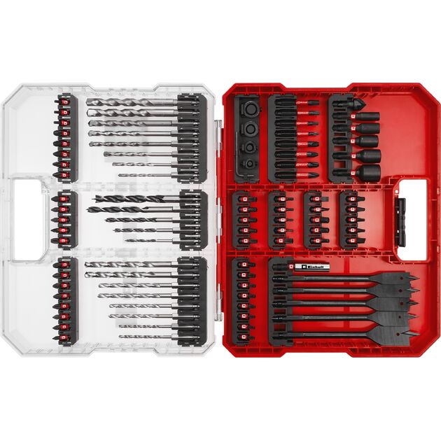 Набір ударних біт і свердл Einhell 95шт XL-Box 1.5кг, фото , изображение 3 | SNABZHENIE.com.ua Набір ударних біт і свердл Einhell 95шт XL-Box 1.5кг, фото , изображение 3 | SNABZHENIE.com.ua