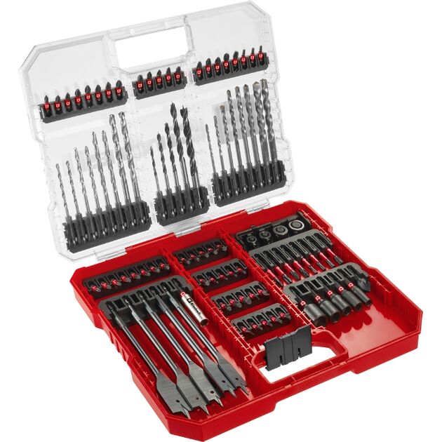 Набір ударних біт і свердл Einhell 95шт XL-Box 1.5кг, фото  | SNABZHENIE.com.ua