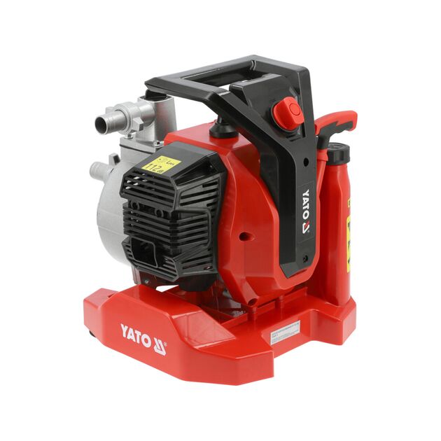 Мотопомпа YATO 1", 1,45 KW, продукт- 7,5 м³/год, висота/глиб- 21/8 м [1], фото  | SNABZHENIE.com.ua