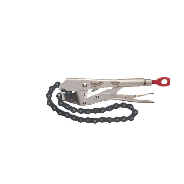 Зажим-струбцина Torque Lock MILWAUKEE, Ø79мм (цепь с фиксатором), 270мм, фото  | SNABZHENIE.com.ua