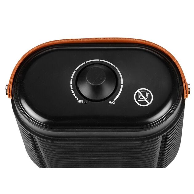 Тепловентилятор електричний Neo Tools, 1.5кВт, термостат, чорний, 1.08кг, фото , изображение 3 | SNABZHENIE.com.ua