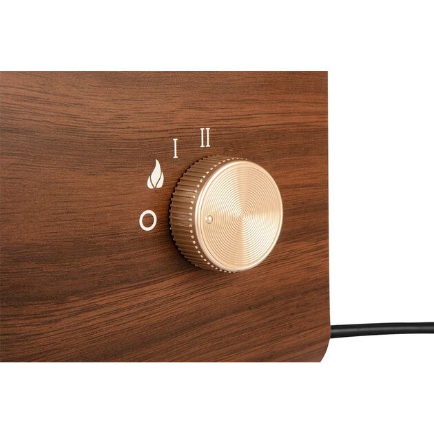 Камін електричний, декоративний Neo Tools, 850/1500Вт, 15–20м2, регулятор, 25х14.4х30.4см, дерево, фото , изображение 4 | SNABZHENIE.com.ua