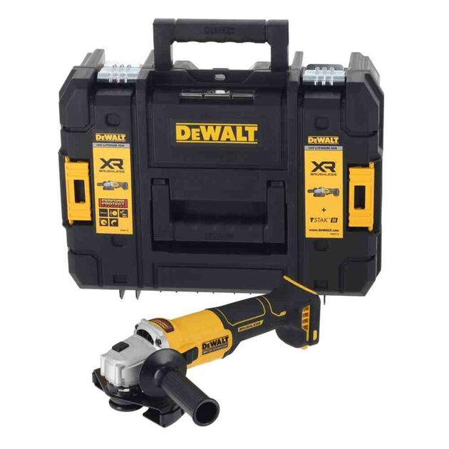 Шлифмашина угловая - болгарка аккумуляторная бесщёточная DeWALT DCG407NT, фото , изображение 8 | SNABZHENIE.com.ua