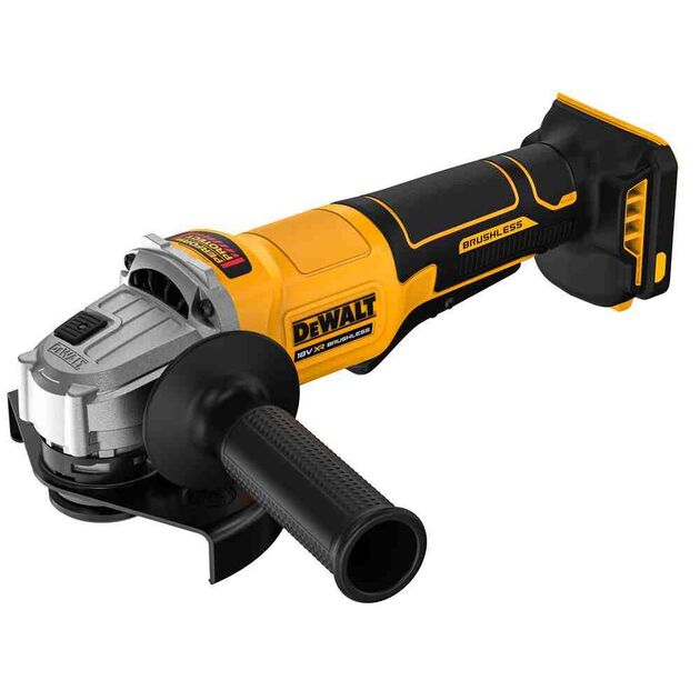 Шлифмашина угловая - болгарка аккумуляторная бесщёточная DeWALT DCG408NT, фото , изображение 5 | SNABZHENIE.com.ua