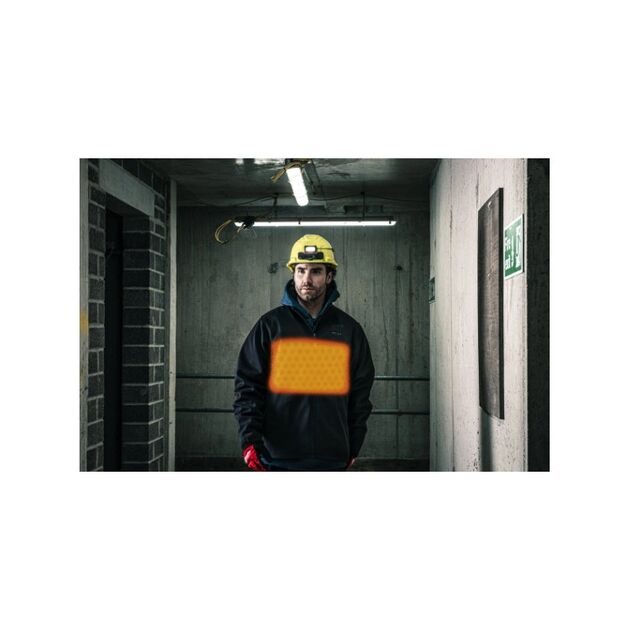 Куртка с електроподогревом MILWAUKEE, M12 HJBL6-0(XXXL), черная, (XXXL), фото , изображение 4 | SNABZHENIE.com.ua Куртка с електроподогревом MILWAUKEE, M12 HJBL6-0(XXXL), черная, (XXXL), фото , изображение 4 | SNABZHENIE.com.ua